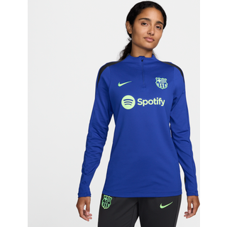 FC Barcelona Strike Third Nike Dri-FIT-fodboldtræningstrøje til kvinder - blå - XL (EU 48-50)
