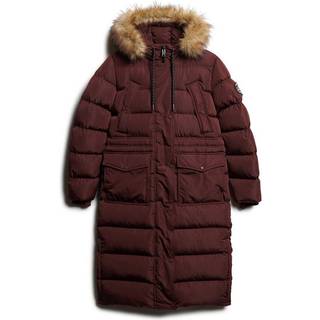 Superdrytil kvinder. W5011788A Everest lilla kunstpelsfrakke lilla (XL), Casual, Genanvendt polister, Bæredygtig