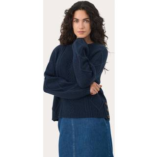 Part Two LisamariePW Pullover - Blå - Str S - Damer