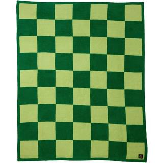 Franco Wicked Elphaba Paul Tazewell Kontrolleret sengetøj Soft Cosy Feather Knit Intarsia kast tæppe 50 i x 60 in (officielt licenserede produkt)