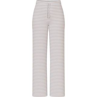 PIECES dame bukser PCLAYA - Bright White Silver gray - XS