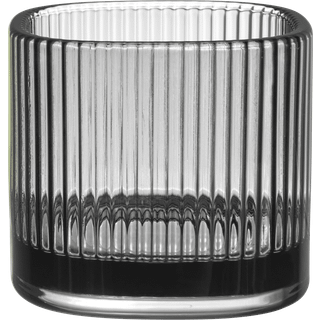 Orrefors Magica Lysestage Super Circle 70 Mm - Fyrfadsstager Glas Grå - 6541018