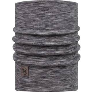 Buff Heavyweight Merino wool halsedisse-multistripes fog grey