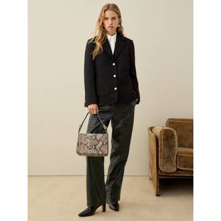 Whistles Whistles Black Classic Textured Jacket