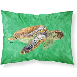 """" Caroline's Treasures 8675Pillowcase Turtle Swim 2 Moisture Wicking Fabric Standard Pillowcase Large Multicolor """"