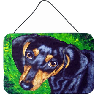 """" Carolines skatte Tootsie Dachshund Wall eller Door Hanging Prints AMB1173DS812 8 """" """" H X 12 """" ""W Multicolor"" ""