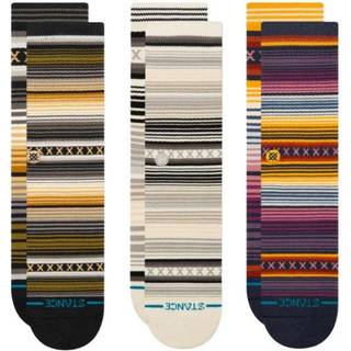 Stance Curren 3 Pack Strømper - L - forest
