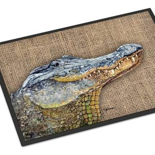 """" Caroline's Treasures 8733Jmat Alligator Indoor eller Outdoor Doormat 24 """" """" X 36 """" """" Multicolor """"