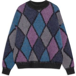 Sydney Crew Sweater - Multi Diamond L
