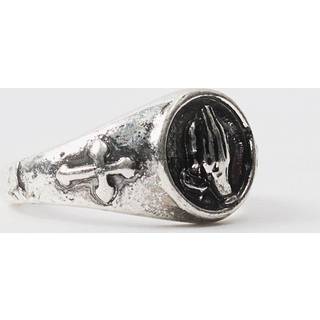 Mens Signet Ring In Silver
