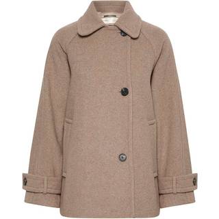Inwear Thoraiw Minona Coat Jakker 30109485 Sandy Grey Melange (44)