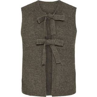 PIECES dame vest PCSILLY - Morel - XS