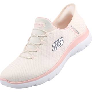Skechers Skechers Natural Womens Slip In Summits Dazzling Haze Trainers