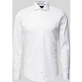JOOP! Herren Hemd weiß Slim Fit