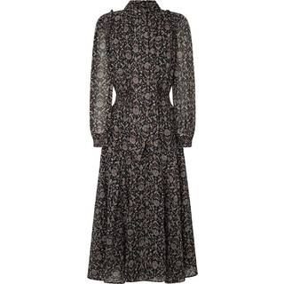 Pepe Jeanstil kvinder. PL953603 Pixy kjole sort (M), Casual, Polyester, Lange ærmer