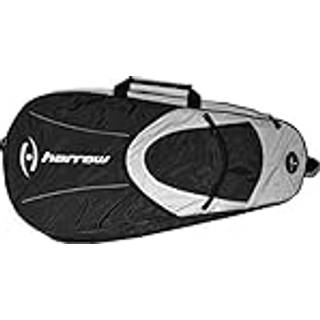 Harrow 6-racquet taske sort/s?lv