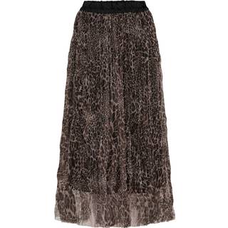 Marta du Chateau dame nederdel MdcJacqueline G3050P - Nero Leo - L/XL
