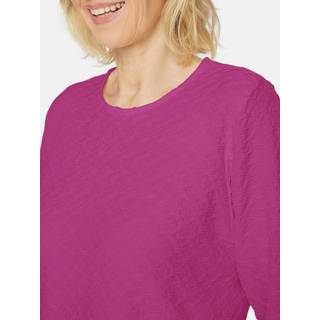 BRANDTEX - 3/4Ærmet T-shirt - Fuchsia