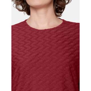 BRANDTEX - 3/4Ærmet T-shirt - Rød