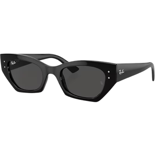 Ray - Ban Unisex RB4430 ZENA 667787 Solbriller Injiceret Sort Grå Geometrisk Normal