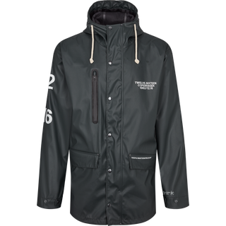 Twelve Sixteen Men's Sky Pro Rainjacket 100% Recycled Sort, Størrelse: XL
