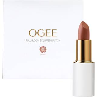 Ogee Full Bloom Sculpted Lipstick (Sahara - Varm Auburn) - Langtidsholdbar organisk lbestift med jojobaolie og mikrohyaluronsyre - 70 % kologis