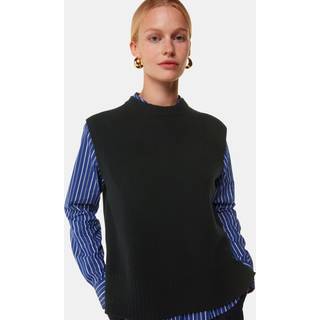 Whistles Whistles Wool Sleeveless Black Tank