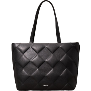 Calvin Klein Shopper Diamant Quilt 13" - Sort