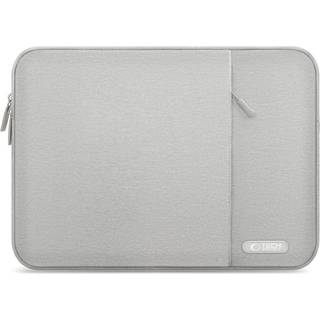 Tech-Protect Sleevy Laptop Sleeve med sidelomme - 13-14 - Farveblyant grå