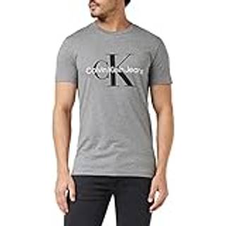 Slim Monogram T-shirt - Grey - XXL
