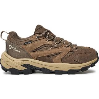 Jack Wolfskin Women's Vojo Tour Texapore Low Multisportsko Damer størrelse 41 farve brun/beige