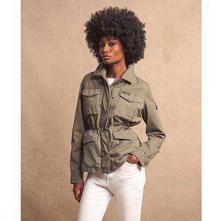 Superdry Embroidered Military 100% Bomuld JakkeEU 40 (UK 12)