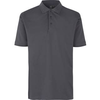 ID 0324 PRO Wear poloshirt u. lomme Silver grey L