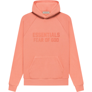 Fear of God Essentials Hoodie - Unisex - Coral, 2XL