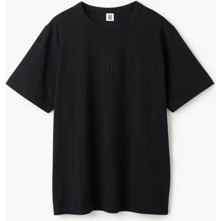 Fayeh T-shirt i bomuld - Black - XXS