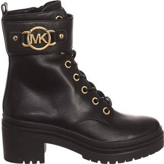 MK Rory Leather Combat Boot - Black - Michael Kors - EU 40