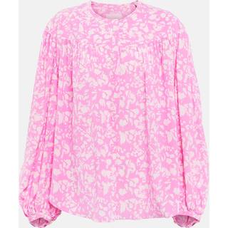 Isabel Marant Brunille silk-blend chiffon blouse - multicoloured - S