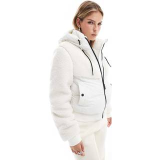 Superdrytil kvinder. W5011758A Everest Hybrid Jacket off-white (L), Hvid, Casual, Polyester
