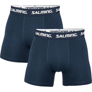 Salming 2-pak Cotton Boxer - Navy-2 - X-Large