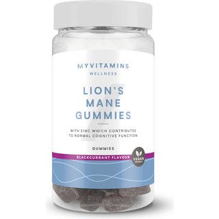 Mushroom Gummies - 60gummies - Lion's Mane (Focus) - Blackcurrant