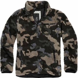 Brandit Teddyfleece Trøje Dark Camo