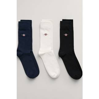 GANT Herre 3-Pack Shield sokker (40-42)