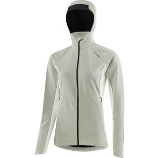 Löffler Women's Hooded Jacket XC-Pure Transtex Shell Langrendsjakke Damer størrelse 42 farve grå