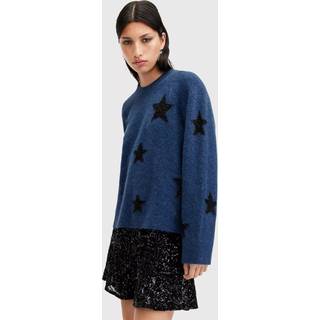 All Saints AllSaints Blue Starlet Jumper