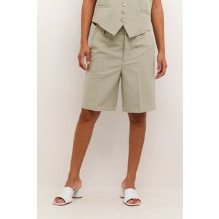 Kaffe KAsakura Shorts - Grøn - Str 34 - Damer