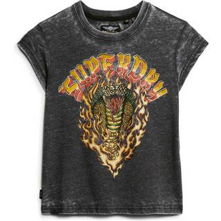 Superdry Superdry Biker Rock Graphic Hætteærmer T-shirt
