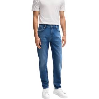 BOSS Black Herren Jeans blau