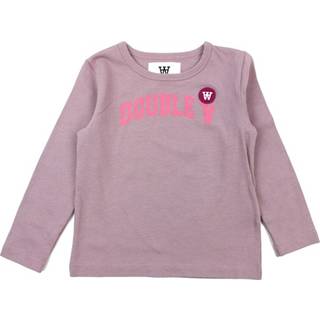 Wood Wood T-shirt Kim Light Amethyst - Str. 3-4y