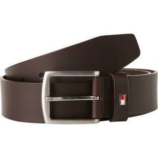 Tommy Hilfiger Herren Gürtel braun Glattleder