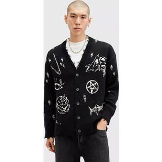 All Saints AllSaints Black Koto Cardigan
